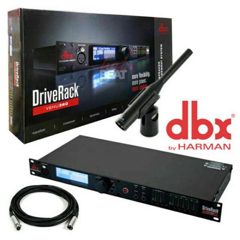 Dbx Driverack Venu Loudspeaker Management System With Rta M