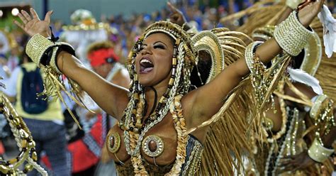 Mangueira la escola do samba campeona del Carnaval de Río 2019