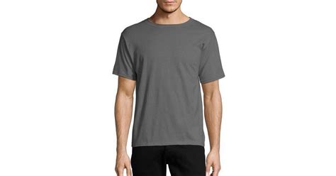 Hanes Comfortblend Ecosmart Crewneck T Shirt Smoke Grey • Price