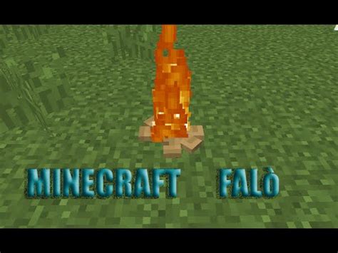 MrTutorial 2 come creare un falò in minecraft vanilla YouTube