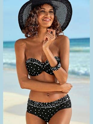 Haut De Bikini Bandeau Armatures Design Classique Et Passepoil