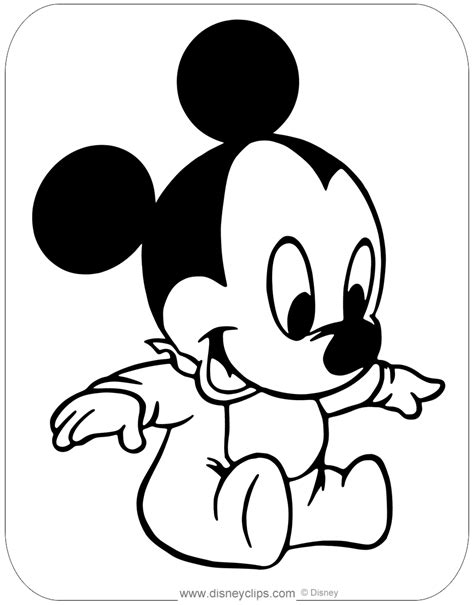 Printable Disney Babies Coloring Pages Disneyclips