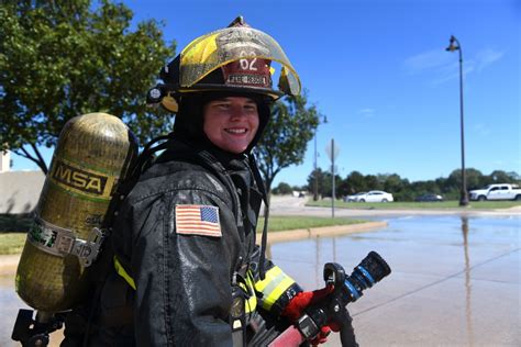 DVIDS - Images - First female firefighter in 20 years [Image 3 of 3]