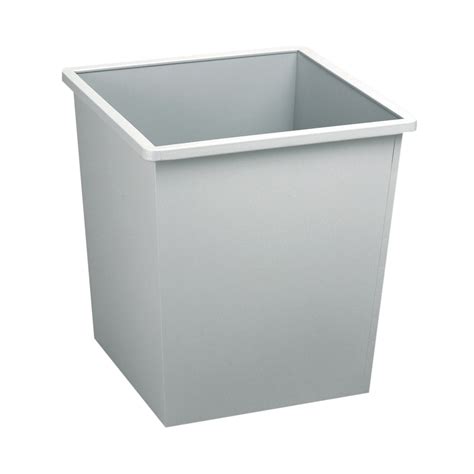 Avery Steel Bin Square 27l Grey 631lgry