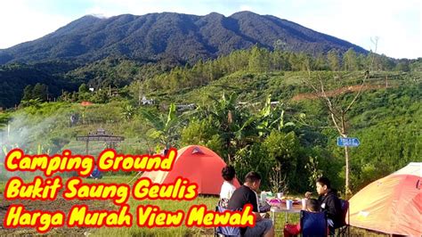 Camping Di Camp Ground Tertinggi Di Bogor Bukit Saung Geulis Cibeureum