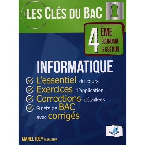 Parascolaire Les Cles Du Bac Informatique Em Eco Synotec