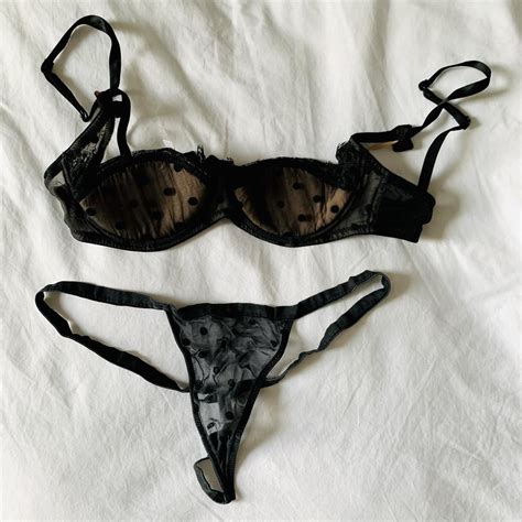Mimi Hlliday Polka Dots Lingerie Bra Lingerie Depop