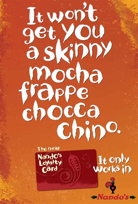 Nandos Print Advert By 18 Feet And Rising Skinny Ads Of The World™