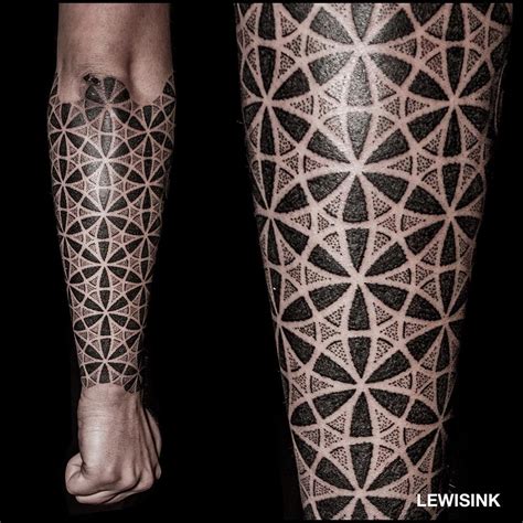 Instagram Pattern Tattoo Geometric Sleeve Tattoo Flower Of Life Tattoo