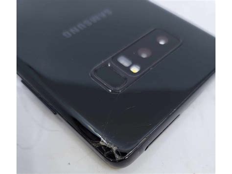 Samsung Galaxy Note 8 Screen Burn Cracked 64gb Black 030600145436