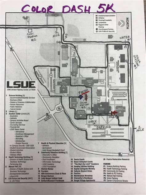 Lsu Parking Zone Map