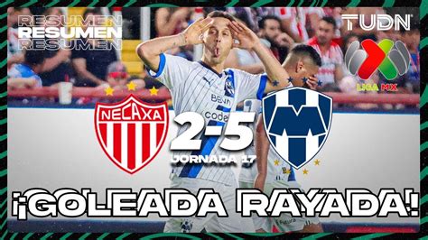 Resumen Y Goles Necaxa Monterrey Cl Liga Mx J Tudn