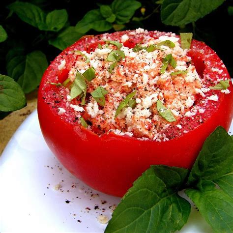 Goat Cheese Stuffed Tomatoes Recipe