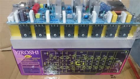 Jual Kit Power Amplifier Yiroshi Mk Plus Tr Final W Mono Di Lapak