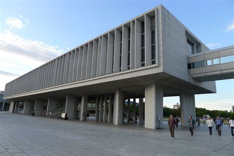 Memorial Museum, Memorial Park, Hiroshima Peace Memorial, Kenzo Tange ...