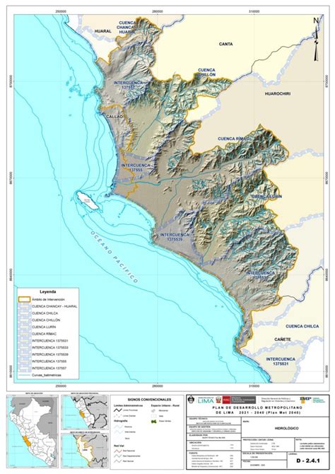 Mapa Hidrol Gico De Lima Galer A De Mapas