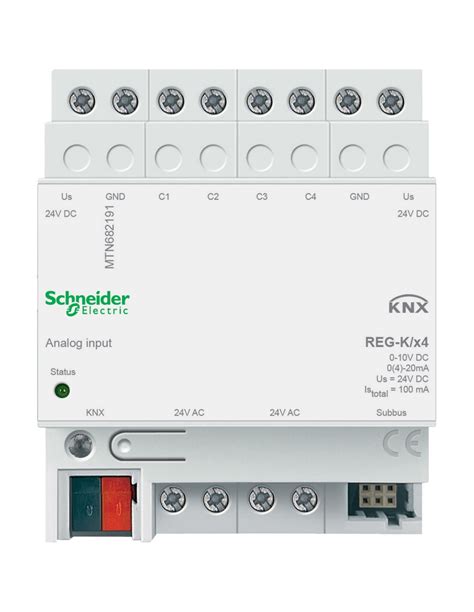 KNX module d entrée analogique KNX quadruple SCHNEIDER MTN682191