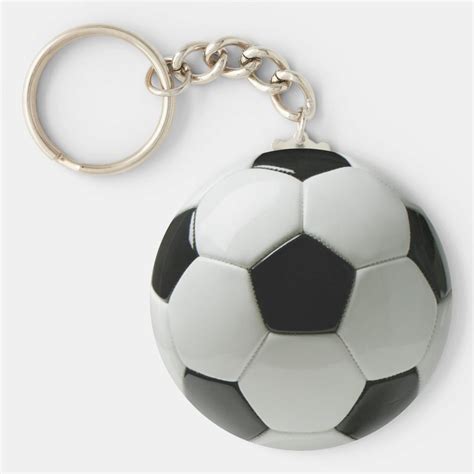 Soccer Ball Keychain | Zazzle