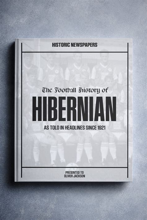 The Football History of Hibernian Book | Historic Newspapers