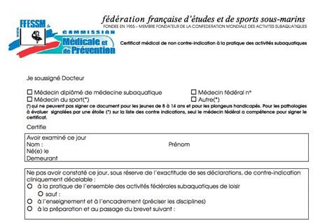 Certificat M Dical Sportif Nouvelle Mouture La Mise Au Point De La