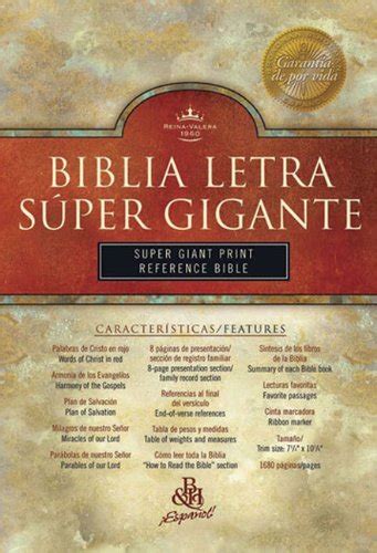 Rvr Biblia Letra S Per Gigante P Lpito Con Referencias Broadman