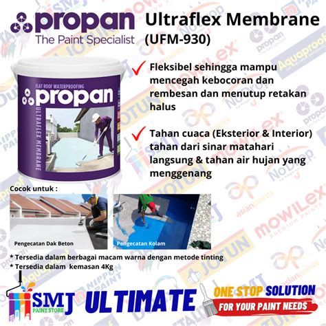 Jual Cat Pelapis Anti Bocor Waterproofing PROPAN Ultraflex Membrane UFM