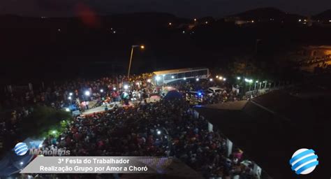 TV Monólitos III Festa do Trabalhador promovida pelo grupo Por Amor a