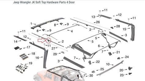 Jeep Soft Top Hardware Diagram Wiring Database Hot Sex Picture