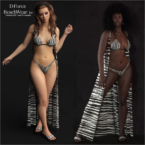 D Force Beachwear For Genesis And Females