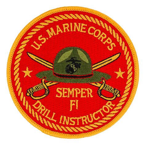 Marine Corps Drill Instructor Patch | Flying Tigers Surplus