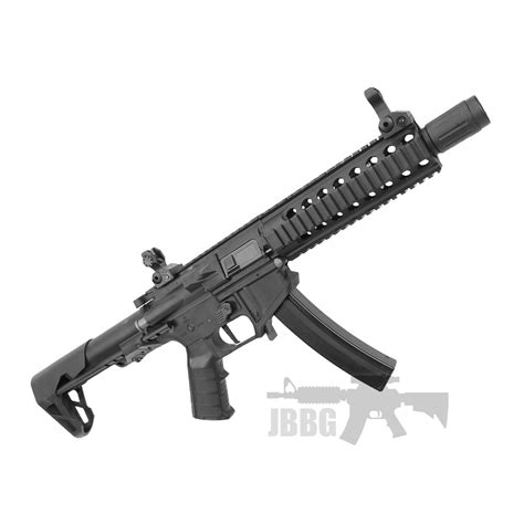 King Arms Pdw 9mm Sbr Long Airsoft Aeg Rifle Just Bb Guns