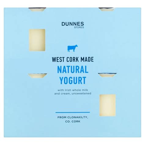 Dunnes Stores Greek Style Natural Yogurt 500g 4x125g Dunnes Stores