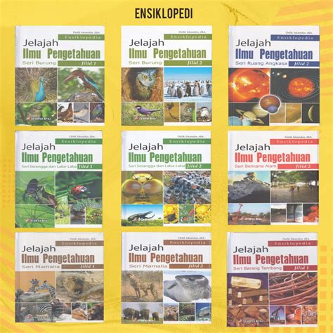 Jual Buku Ensiklopedia Anak Jelajah Ilmu Pengetahuan Seri Barang