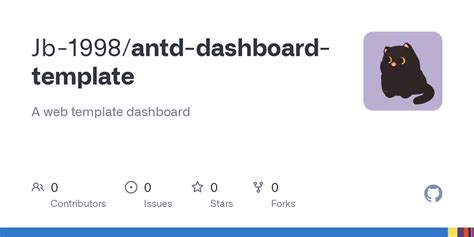 GitHub - Jb-1998/antd-dashboard-template: A web template dashboard