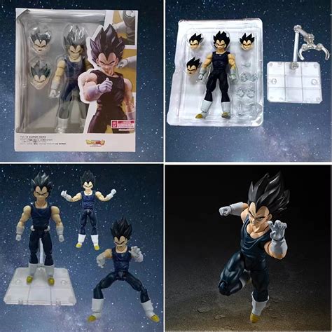 Articulado Vegeta 16cm Dragon Ball SHF Goku Super Saiyan PVC Action