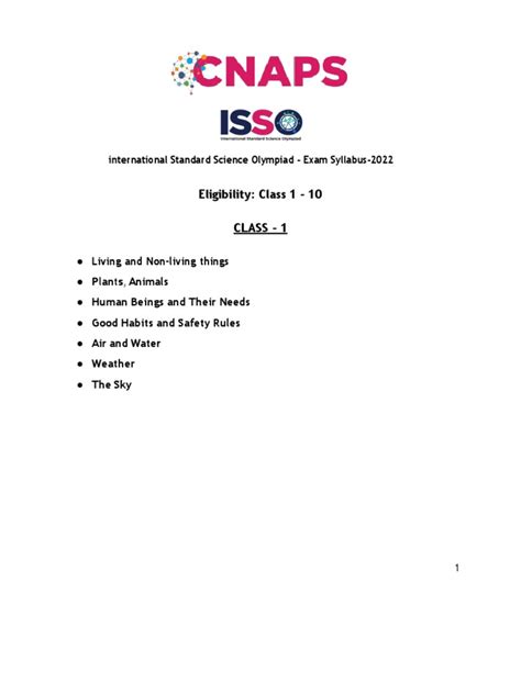 Isso Syllabus Pdf Water Chemistry