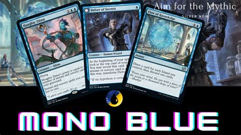 Mono Blue With Delver Bo Standard Mtga Aim For The Mythic