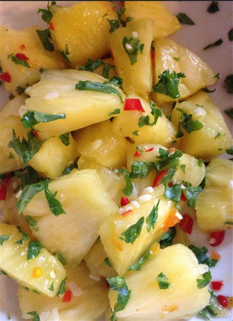 Pineapple Chow Trinidad Style Pineapple Chow Etsy