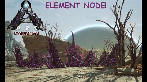 Ark Extinction 6 Element Node Solo Battle YouTube