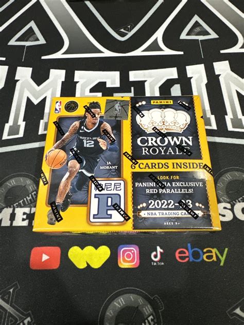 Panini Crown Royale Basketball Asia Tmall Box Factory Sealed