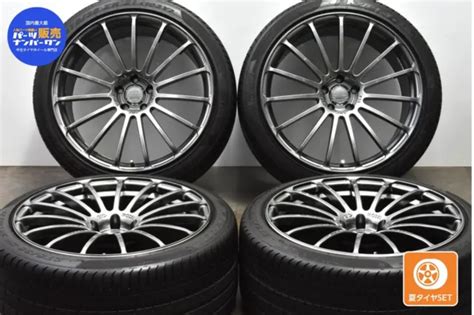 JDM YOKOHAMA WHEEL Set 4wheels Set 21 Inch 10J +40 PCD 112 275/35ZR21 ...