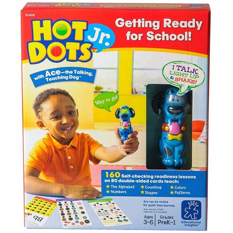 Learning Resources Hot Dots Jr School Learning Set Office City