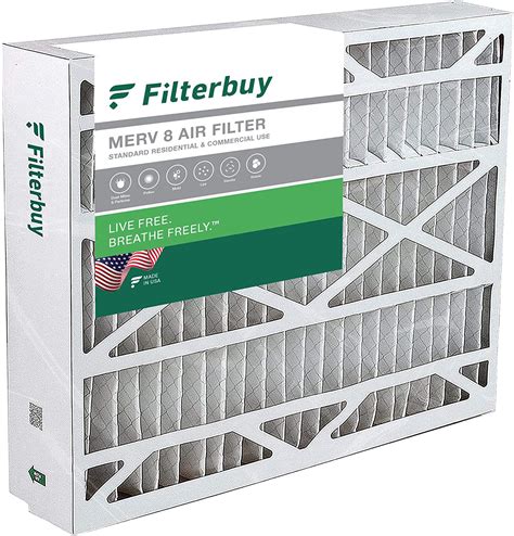 Filterbuy MERV 8 Air Filter, Pleated HVAC AC Furnace Filter Replacement for Rheem & Ruud | Wayfair