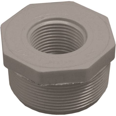 Genova 300 Solvent Weld Pipe Reducing Bushing 1 1 2 X 1 2 In MIP X