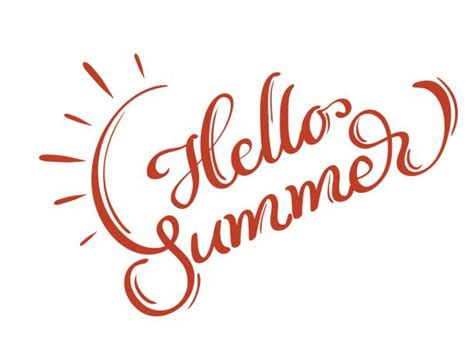 Best Hello Summer Illustrations, Royalty-Free Vector Graphics & Clip Art - iStock