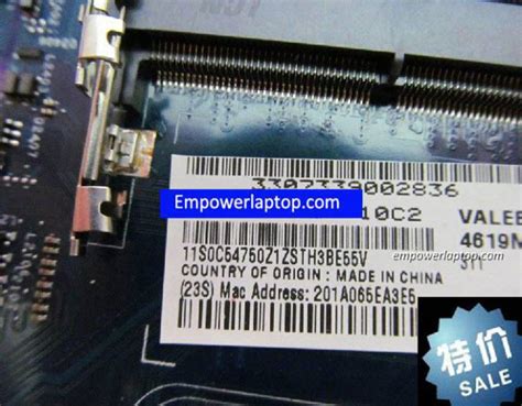 Lenovo E545 LA 8127P FRU 04X4809 Motherboard Empower Laptop