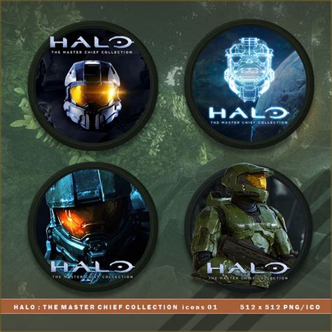 Halo The Master Chief Collection Icons By BrokenNoah On DeviantArt