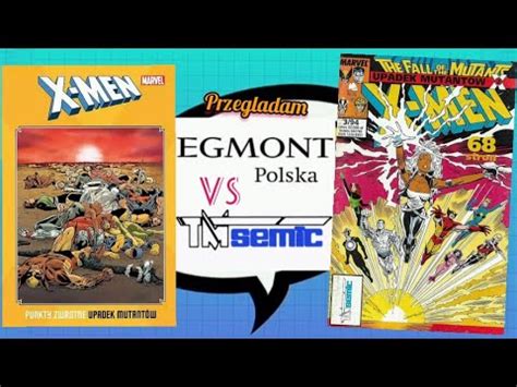 Unboxing Por Wnanie Wyda Komiks X Men Upadek Mutant W Marvel Punkty