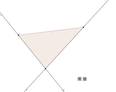 Bisectriz En Un Angulo De Un Triangulo GeoGebra