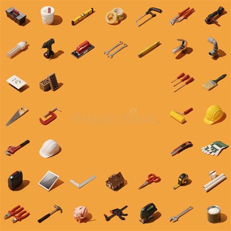 G?r Det Sj?lv Och Hem- Renovering Stock Illustrationer - Illustration ...